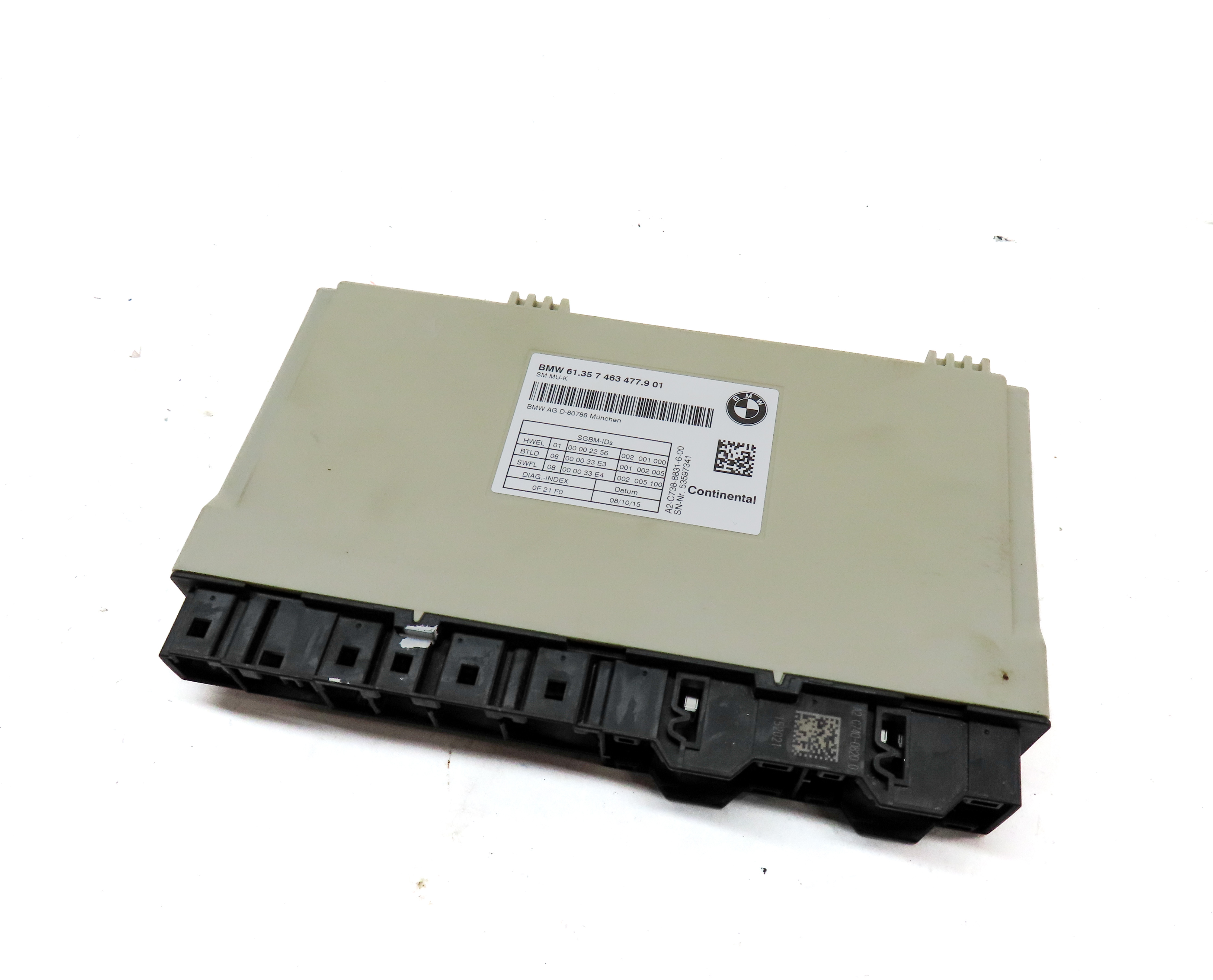 16-23 BMW 5 M5 7 X3 X4 X5 X7 FRONT LEFT DRIVER HEATED COOLED SEAT CONTROL MODULE — exact item pictured